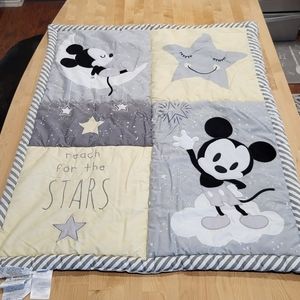 Lambs & Ivy Mickey Crib Quilt